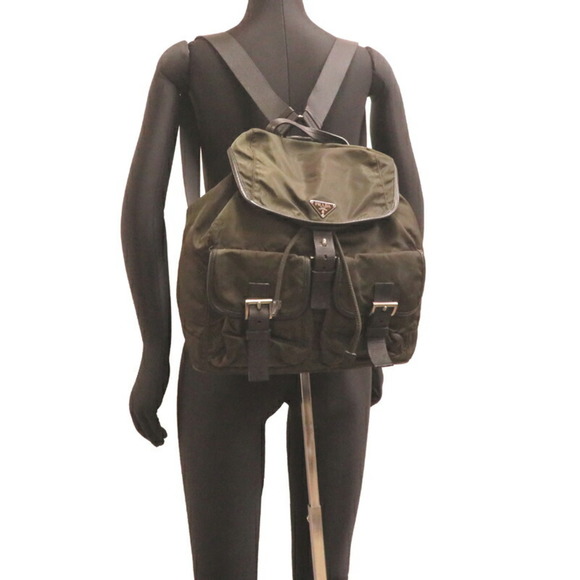PRADA Green Backpack